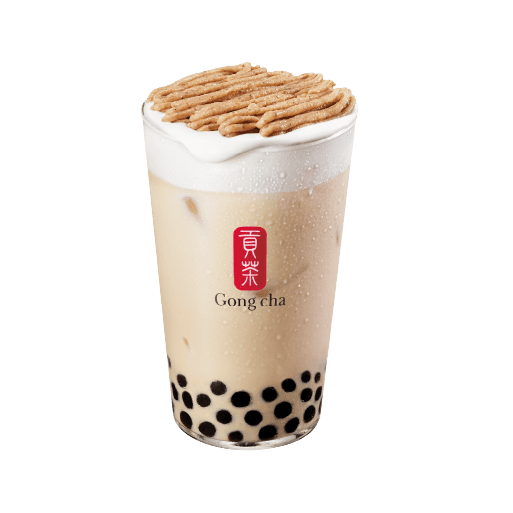 Mont Blanc Chestnut Milk Tea w Pearls Official Gong cha England site